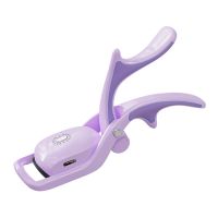 Heated Eyelash Curler With Comb, 3 Heating Modes Purple