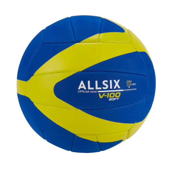 allsix-ลูกวอลเลย์บอล-น้ำหนักเบา-200-220-กรัม-สำหรับเด็กอายุ-6-9-ปี-ลูกวอลเลย์บอลเด็ก-โฟมเนื้อนุ่มน่าสัมผัส-เส้นผ่านศูนย์กลาง-65-ถึง-67-ซม