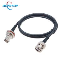 Waterproof BNC Female Nut Bulkhead to BNC Male Plug RG58 Pigtail Jumper BNC RF Coaxial Extension Cable 50 Ohm