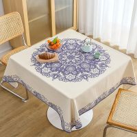 ┅ Boho Ethnic Style Tablecloths Home Square Decorative Tablecloths Rectangular Dining Room Party Wedding Decorations Manteles