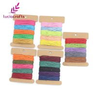 HOT LOZKLHWKLGHWH 576[HOT W] Lucia งานฝีมือ1มม. 25หลา /Lot Waxed Thread Cotton Cords String Strap Shamballa สร้อยข้อมือเชือก DIY งานฝีมือวัสดุ W0702