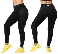 Zumba Smile High Waisted Ankle Leggings (กางเกงเลคกิ้งออกกำลังกายซุมบ้าและโยคะ)