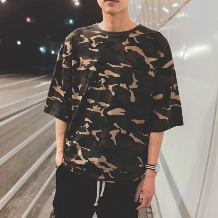 codtheresa-finger-m-5xl-camouflage-t-shirt-mens-korean-loose-wild-camouflage-short-sleeved-boys-youth-trendy-top