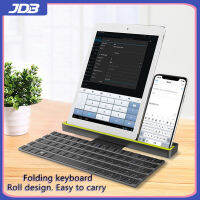 JDB Portable Mini Folding Keyboard Foldable Wireless Bluetooth-compatible Keyboard For Tablet For Iphone Laptop Smartphone For Ipad