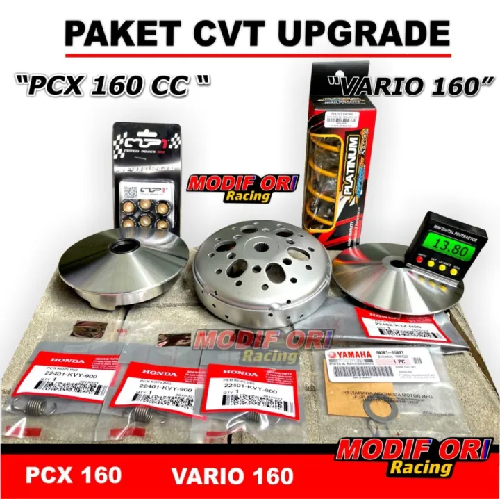 Kirian Cvt Pcx 160 Cc Honda Upgrade Cvt Paket Full Cvt Vario 160 Honda Mangkok Silver Lazada 6185