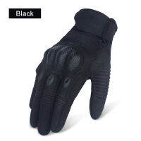 Winter Green Full Finger Tactical Gloves Men Touch Screen Hard Knuckles Shooting Gloves Army Motorcycle Driving Gloves Mittens