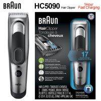 ⭐HOT SALE⭐Braun HC5090 HairClipper 17 Length Settings Fully Washable 1 Hour Fast Charing 220V Universal Voltage for Hair Children Adult