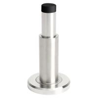 【LZ】▩  Easy Install Stainless Steel Rubber Anti Collision Retractable Adjustable Door Stopper Wall Mount Home Use Mute