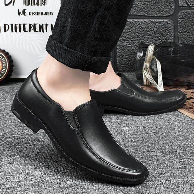 black shoes for men rubber shoes for men black shoes #608 school shoes ...