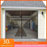 【CW】 Seamless Retractable Garage Door Curtain Mosquito Netting Anti Bug Fly Insect Mesh Screen Summer Supplies for Outdoor Balcony