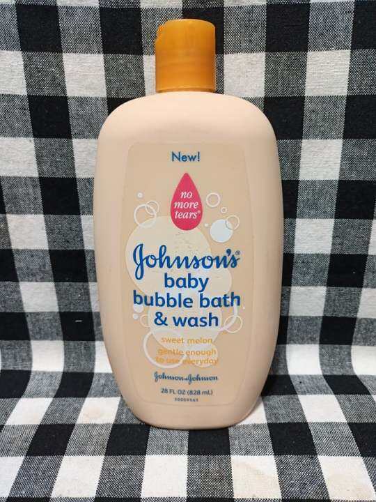 Johnson's Baby Bubble Bath & Wash Sweet Melon (828mL) Lazada PH