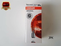 หลอดไฟท้าย/ไฟเบรค 24V21/5W #7537(308) OSRAM แท้ๆ ดวงละ30-