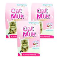 Bearing Cat Milk with Taurine 300g (3 units) อาหารแทนนม สำหรับ ลูกแมวแมวอุ้มท้อง และเลี้ยงลูก แมวพักฟื้น 300g (3 กล่อง)