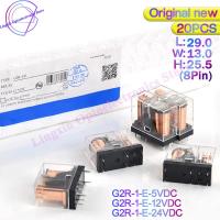 Free Shipping 20Pcs/Lot Power Relays G2R-1-E 12VDC 24VDC 8PIN 16A 250VAC 30VDC SPDT G2R-1-E-12VDC G2R-1-E-24VDC 100% Orignal New Electrical Circuitry