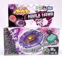 TAKARA TOMY JAPAN BEYBLADE METAL FUSION BB-47 EARTH EAGLE AQUILA 145WD LAUNCHER