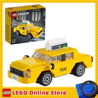 LEGO Creator-décennie s de construction de taxi jaune, jouets pour enfants, 40468
