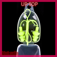 [Up Top] Hot Sale ซิลิโคนว่ายน้ำหูปลั๊กอุดหูสระว่ายน้ำอุปกรณ์เสริมน้ำกีฬาว่ายน้ำหูเสียบ