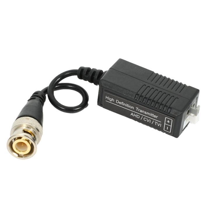 8-pairs-passive-video-balun-transmitter-amp-transceiver-with-cable-for-1080p-tvi-cvi-tvi-ahd-960h-dvr-camera-cctv-system