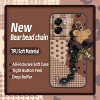 Bear bracelet protective case Phone Case For OPPO A57 5G 2022/Realme Q5i/V23/Narzo50 5G Skin-friendly feel Simplicity