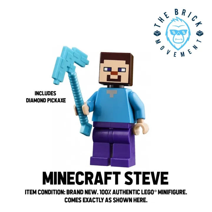 LEGO® MINECRAFT Steve Minifigure | Lazada PH