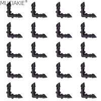 Muciakie 20Pcs 4/7มม.ข้อศอกตัวเชื่อมต่อขั้วสวนชุดท่อประปา1/4 ดัด Barbed Joint