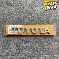 แท้ศูนย์ % โลโก้ TOYOTA ติดท้าย VIGO ขนาด 16x2.5cm (URN-75469-0K011) #สติ๊กเกอร์ติดรถ  #สติ๊กเกอร์ติดรถ ญี่ปุ่น  #สติ๊กเกอร์ติดรถยนต์ ซิ่ง  #สติ๊กเกอร์ติดรถยนต์ 3m