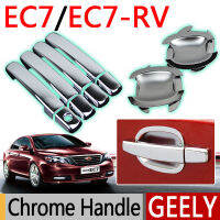 สำหรับ Geely Emgrand EC7อุปกรณ์เสริม Chrome มือจับประตู EC715 EC718 EC7-RV 2009 2010 2011 2012 2013 2014 2015สติกเกอร์รถจัดแต่งทรงผม