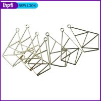 LHPFI 10PCS 40x24mm จี้เปิดฝาหลัง โลหะผสมอัลลอยด์ เล็กๆน้อยๆ สร้อยคอเสน่ห์ ดีไอวาย Dangle สำหรับทำเครื่องประดับ