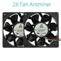 2 pc 6000 RPM Computer Cooling Fan 6000 RPM Cooling Fan Replacement 4-pin Connector For Antminer Bitmain S7 S9 CPU Cooling Fans