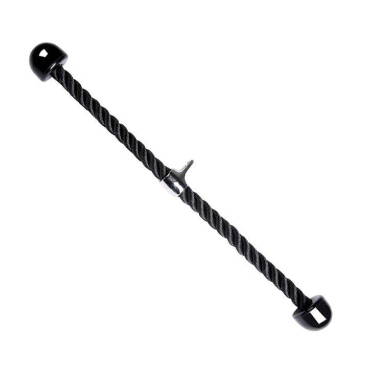 Rope Pull Down Attachment Heavy Duty Coated Tricep Pull Down with Solid