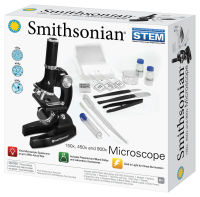 Smithsonian Microscope Kit ของเล่นวิทยาศาตร์ เสริมสร้างความรู้และทักษะด้านต่างๆ ประกอบด้วย กล้องจุลทัศน์ และชุดอุปกรณ์ทดลอง