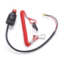 Boat Outboard Engine Motor Kill Stop Switch Safety Tether Lanyard Motorcycle Accessories Motorcycle Switches Plastic Safety Durable