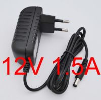 【✷】 pjo638 1PCSDC 1.5A 100V-240V 12V โปรแกรมอะแดปเตอร์ AC 5.5Mm X EU DC ปลั๊ก IC 2.1Mm สลับ1500mA