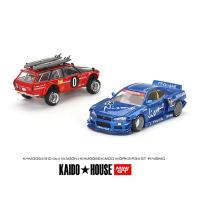 โมเดลรถขนาดเล็ก GT Kaido + 1: 64 GT-R เส้นขอบฟ้า (R34) เปิดประทุนอัลลอยหล่อขึ้นรูป