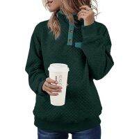 ✘□ Womens Sweatshirts Sleeve Outdoor Collar Pullover