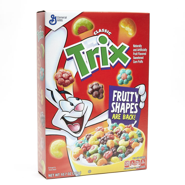 General Mills Trix Fruity Shapes Cereal 10.7 oz. | Lazada PH