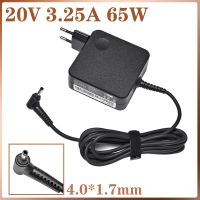 EU 20V 3.25A 65W 4.0*1.7Mm เอซีแล็ปท๊อปที่ชาร์จสำหรับ Lenovo IdeaPad 100-15 B50-10โยคะ710 510-14ISK อะแดปเตอร์โน๊ตบุ๊ค