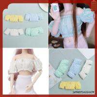 SHIWEI732880294 อุปกรณ์เสริม เสื้อผ้าตุ๊กตา DIY สำหรับตุ๊กตาขนาด30ซม. เสื้อกระโปรง เสื้อผ้าแฟชั่น สวมใส่สบาย เสื้อแขนสั้น