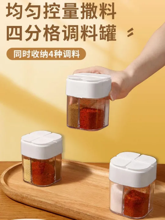 seasoning-box-home-kitchen-seasoning-jar-combination-set-one-multi-grid-salt-monosodium-glutamate-pepper-storage-condiment-seasoning-bottle-jyue