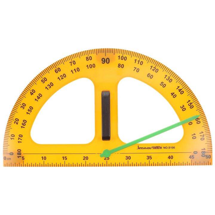 Protractor Tool Angle Math Teaching Geometry Ruler Set Measurement