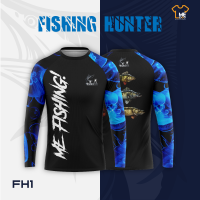 เสื้อแขนยาว FH1 เสื้อผ้าไมรโครใส่สบาย เสื้อตกปลา ทำกิจกรรมต่างๆ