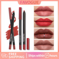 Favogue [จัดส่งภายใน24ชั่วโมง] PHOERA 13สี Lipliner หมอกลิปสติกเนื้อแมทปากกากันน้ำยาวนานสเตอริโอดินสอเขียนขอบปากดินสอ