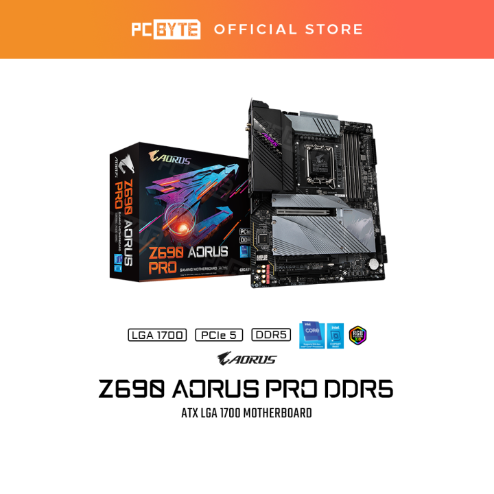 GIGABYTE Z690 AORUS PRO DDR5 ATX Motherboard Lazada