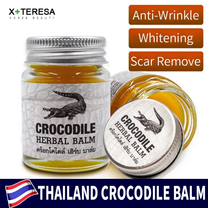 Crocodile Scar Removal Cream Thailand Herbal Balm Whitening Face Cream Stretch Marks Acne Scar
