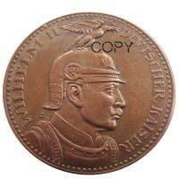 【In-Stock】 upaxjl ปรัสเซีย (เยอรมัน S.) 5 1913 Proof 100% Copper- Wilhelm II