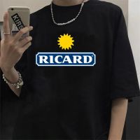 Ricard เสื้อยืดผู้ชายเสื้อมังงะแนวกรันจ์กราฟิกแนวสตรีทแวร์