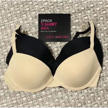 Gigi Amore Black Non-Wire Soft Cup Bra for Plus Size comfy bra
