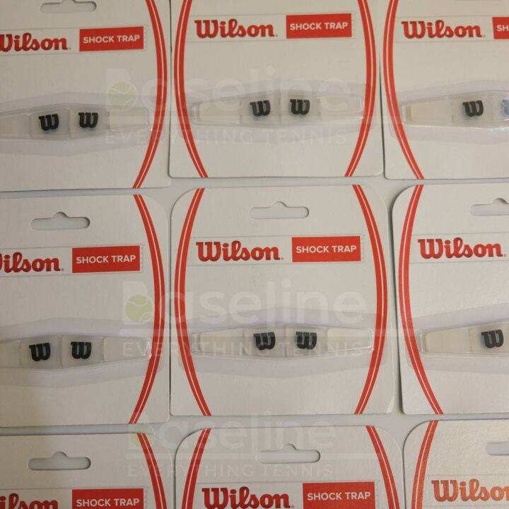 ♜Original Wilson Shock Trap Vibration Tennis Racket Dampener Lazada PH