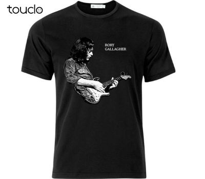 New Rory Gallagher Stratocaster T-Shirt Black Unisex T Shirts For Women Men Fashion S-5Xl Xs-5Xl Custom Gift Creative Funny Tee