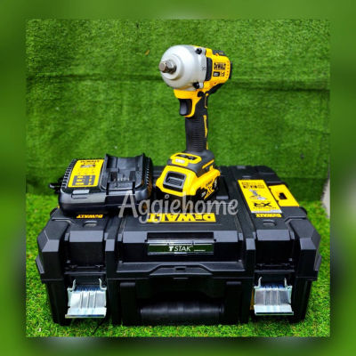 🇹🇭 DEWALT 🇹🇭 บล็อกกระแทกไร้สาย 1/2" รุ่น DCF891P1T-B1 18V. มอเตอร์ Brushless (รวมแบต 5.0Ahx1+ที่ชาร์จ) สวานบล็อก บล็อก จัดส่ง KERRY 🇹🇭